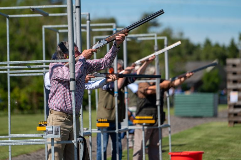 Supporters of NE Youth's 2022 Clay Pigeon Shoot event