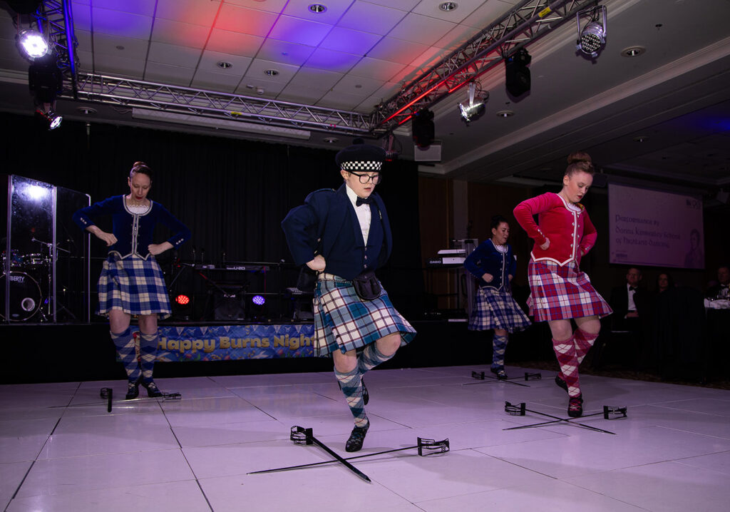 NE Youth Burns Night Ball 2025 Dancers