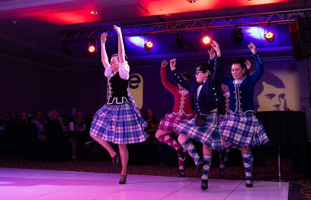 NE Youth Burns Night Ball 2025 Dancers